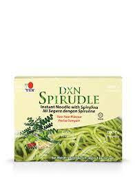DXN SPIRUDLE HEALTHY NOODLES which is our SPIRUDLE (add to cart ka lagi sakin) DXN Ganoodle and DXN Spirudle are an edgy idea from DXN to bring you healthy and unique instant noodles. What's Special about DXN Ganoodle and DXN Spirudle? ▪️Artificial Colouring Free! ▪️Oil-Free Drying Process! ▪️No others have the distinct addition of Ganoderma Lucidum and Spirulina! ▪️Craveable and Authentic Tom Yam flavor! Let's enjoy these healthy and easily prepared food for this fast paced lifestyle!